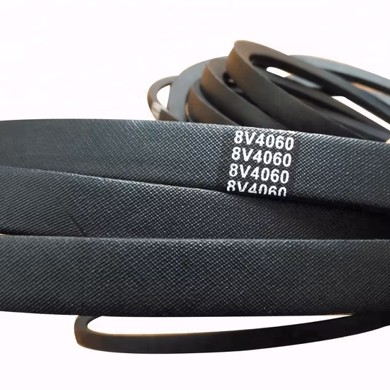 D Section V-Belt Classical Wrapped Industrial V Belts with 32mm Top Width and 19mm Thickness